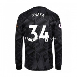 Arsenal Voetbalshirt Granit Xhaka 34 Heren Uit Tenue 2022-2023 Lange Mouw