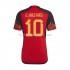 België Voetbalshirt Hazard 10 Heren Thuis Tenue WK 2022 Korte Mouw