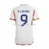 België Voetbalshirt Lukaku 9 Heren Uit Tenue WK 2022 Korte Mouw