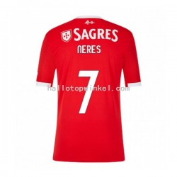 Benfica Voetbalshirt David Neres 7 Heren Thuis Tenue 2022-2023 Korte Mouw