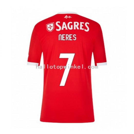 Benfica Voetbalshirt David Neres 7 Heren Thuis Tenue 2022-2023 Korte Mouw