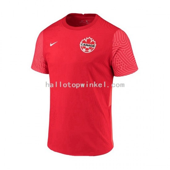 Canada Voetbalshirt Heren Thuis Tenue WK 2022 Korte Mouw