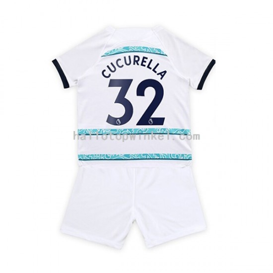 Chelsea Voetbalshirt Cucurella 32 Kleuters/Kids Uit Tenue 2022-2023 Korte Mouw