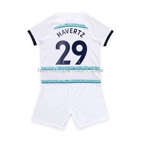 Chelsea Voetbalshirt Havertz 29 Kleuters/Kids Uit Tenue 2022-2023 Korte Mouw