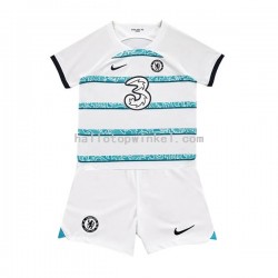 Chelsea Voetbalshirt Kleuters/Kids Uit Tenue 2022-2023 Korte Mouw
