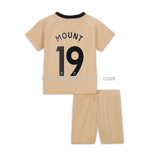 Chelsea Voetbalshirt Mount 19 Kleuters/Kids Derde Tenue 2022-2023 Korte Mouw