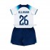 Engeland Voetbalshirt Bellingham 26 Kleuters/Kids Thuis Tenue WK 2022 Korte Mouw