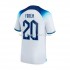 Engeland Voetbalshirt Foden 20 Heren Thuis Tenue WK 2022 Korte Mouw