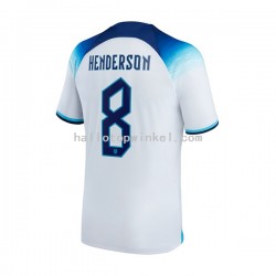 Engeland Voetbalshirt Henderson 8 Heren Thuis Tenue WK 2022 Korte Mouw