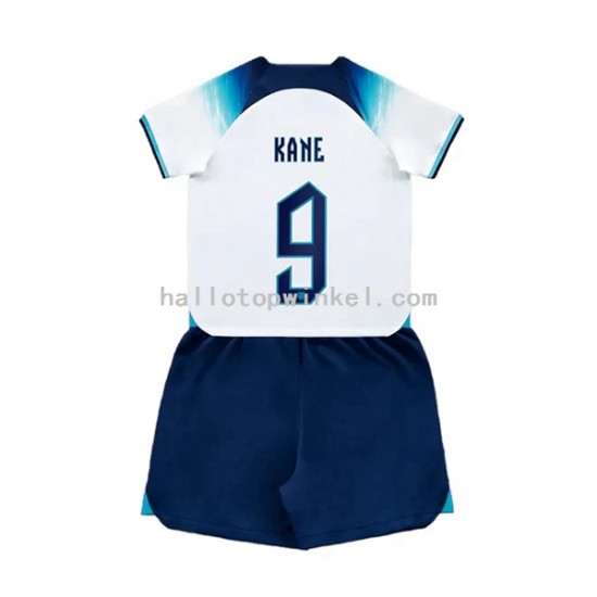Engeland Voetbalshirt Kane 9 Kleuters/Kids Thuis Tenue WK 2022 Korte Mouw