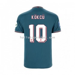 Feyenoord Rotterdam Voetbalshirt Orkun Kokcu 10 Heren Uit Tenue 2022-2023 Korte Mouw