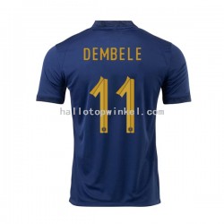 Frankrijk Voetbalshirt Dembele 11 Heren Thuis Tenue WK 2022 Korte Mouw