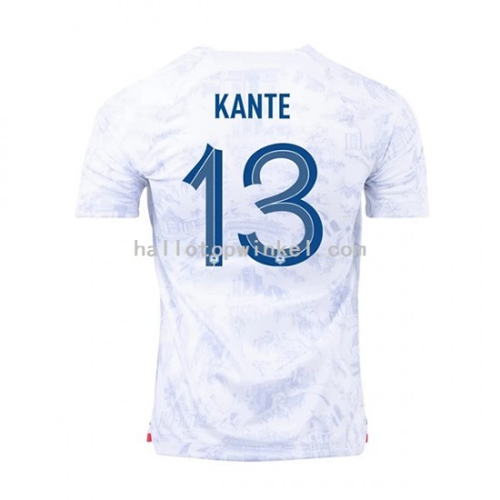 Frankrijk Voetbalshirt Kante 13 Heren Uit Tenue WK 2022 Korte Mouw