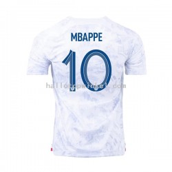 Frankrijk Voetbalshirt Mbappé 10 Heren Uit Tenue WK 2022 Korte Mouw