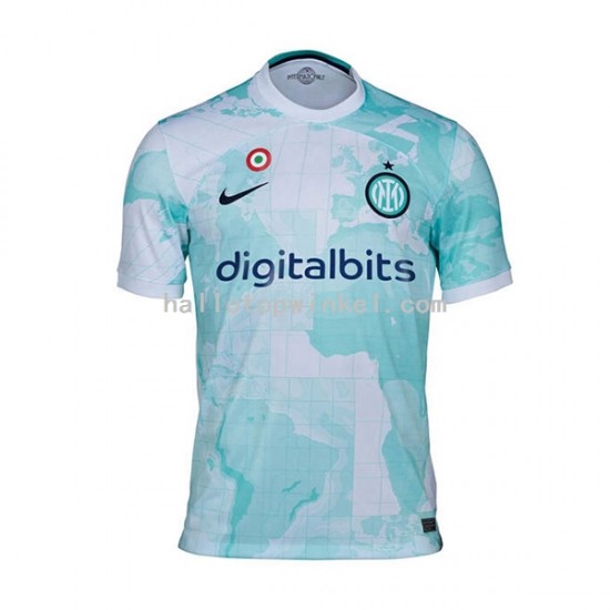 Inter Milan Voetbalshirt Heren Uit Tenue 2022-2023 Korte Mouw