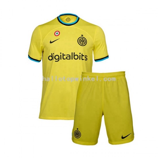 Inter Milan Voetbalshirt Kleuters/Kids Derde Tenue 2022-2023 Korte Mouw