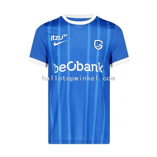 KRC Genk Voetbalshirt Heren Thuis Tenue 2022-2023 Korte Mouw