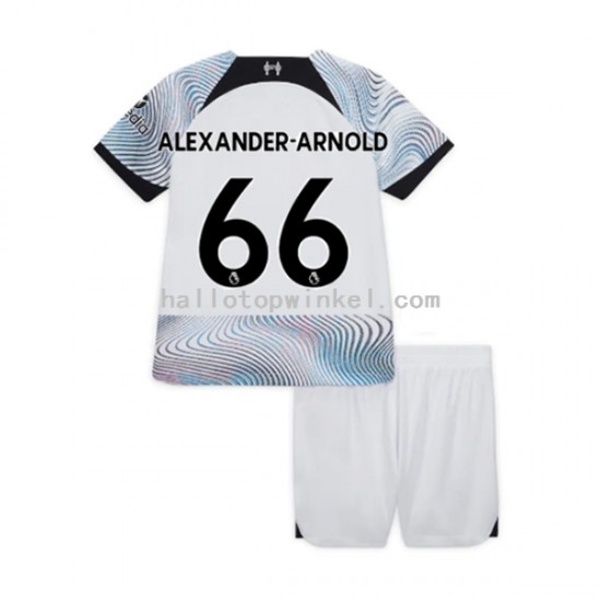 Liverpool Voetbalshirt Alexander-Arnold 66 Kleuters/Kids Uit Tenue 2022-2023 Korte Mouw