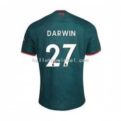 Liverpool Voetbalshirt Darwin Nunez 27 Heren Derde Tenue 2022-2023 Korte Mouw