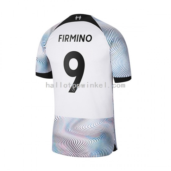 Liverpool Voetbalshirt Firmino 9 Heren Uit Tenue 2022-2023 Korte Mouw