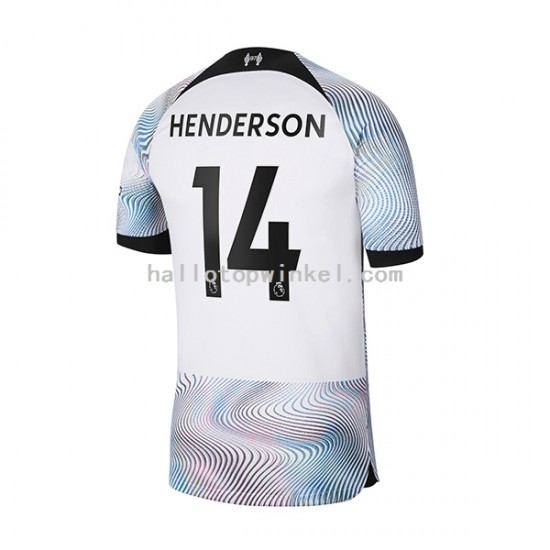 Liverpool Voetbalshirt Henderson 14 Heren Uit Tenue 2022-2023 Korte Mouw