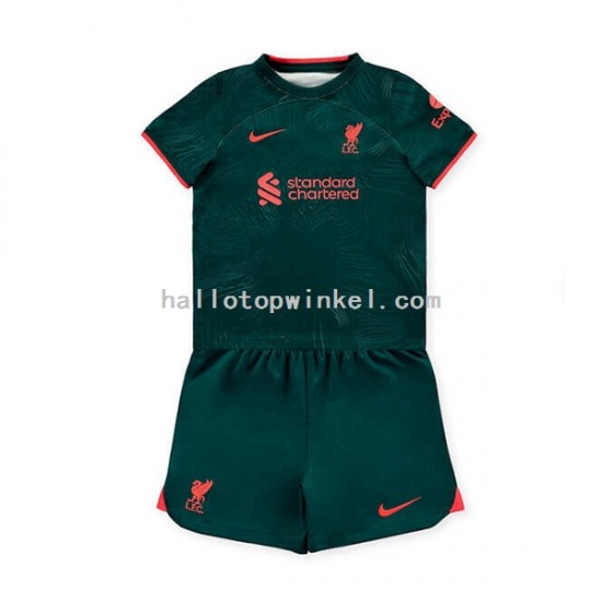 Liverpool Voetbalshirt Kleuters/Kids Derde Tenue 2022-2023 Korte Mouw