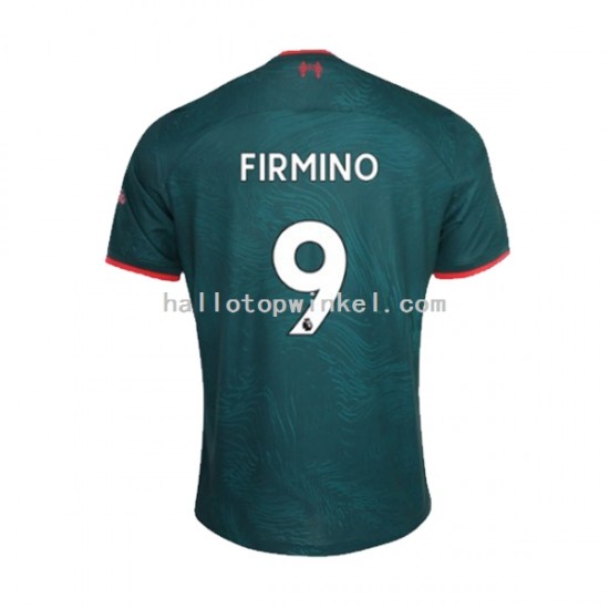 Liverpool Voetbalshirt Roberto Firmino 9 Heren Derde Tenue 2022-2023 Korte Mouw