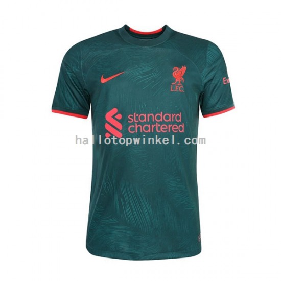 Liverpool Voetbalshirt Heren Derde Tenue 2022-2023 Korte Mouw
