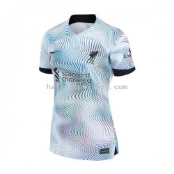 Liverpool Voetbalshirt Dames Uit Tenue 2022-2023 Korte Mouw