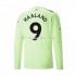 Manchester City Voetbalshirt Haaland 9 Heren Derde Tenue 2022-2023 Lange Mouw