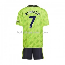 Manchester United Voetbalshirt Cristiano Ronaldo 7 Kleuters/Kids Derde Tenue 2022-2023 Korte Mouw