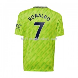Manchester United Voetbalshirt Cristiano Ronaldo Heren Derde Tenue 2022-2023 Korte Mouw
