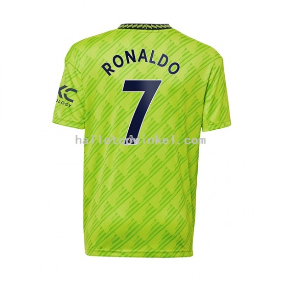 Manchester United Voetbalshirt Cristiano Ronaldo Heren Derde Tenue 2022-2023 Korte Mouw