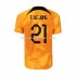 Nederland Voetbalshirt Frenkie de Jong 21 Heren Thuis Tenue WK 2022 Korte Mouw