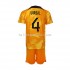 Nederland Voetbalshirt Virgil van Dijk 4 Kleuters/Kids Thuis Tenue WK 2022 Korte Mouw