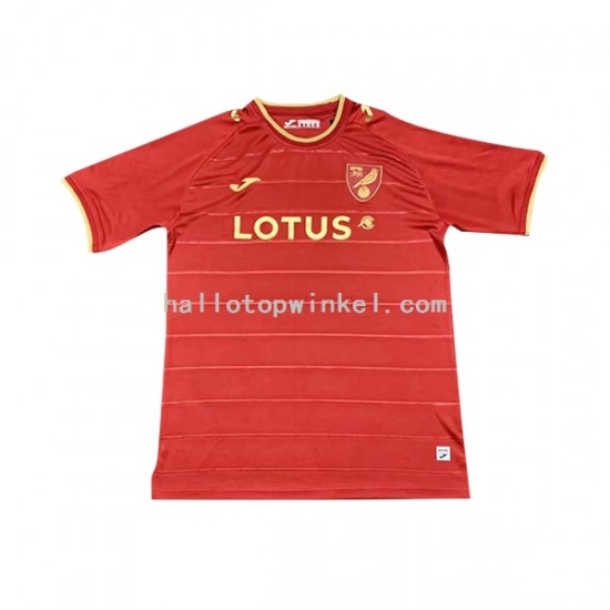 Norwich City Voetbalshirt Heren Uit Tenue 2022-2023 Korte Mouw