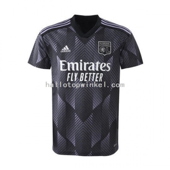 Olympique Lyonnais Voetbalshirt Heren Derde Tenue 2022-2023 Korte Mouw