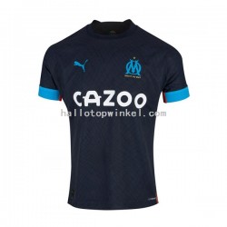 Olympique Marseille Voetbalshirt Heren Uit Tenue 2022-2023 Korte Mouw