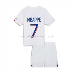 Paris Saint-Germain Voetbalshirt Mbappé 7 Kleuters/Kids Derde Tenue 2022-2023 Korte Mouw