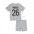 Paris Saint-Germain Voetbalshirt Mukiele 26 Kleuters/Kids Uit Tenue 2022-2023 Korte Mouw