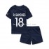 Paris Saint-Germain Voetbalshirt R.Sanches 18 Kleuters/Kids Thuis Tenue 2022-2023 Korte Mouw