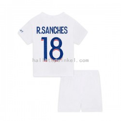 Paris Saint-Germain Voetbalshirt R.Sanches 18 Kleuters/Kids Derde Tenue 2022-2023 Korte Mouw