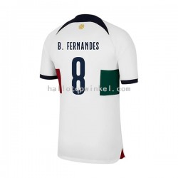 Portugal Voetbalshirt B.Fernandes 8 Heren Uit Tenue WK 2022 Korte Mouw