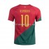 Portugal Voetbalshirt Bernardo 10 Heren Thuis Tenue WK 2022 Korte Mouw