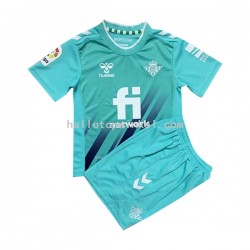 Real Betis Voetbalshirt Doelman Kleuters/Kids Thuis Tenue 2022-2023 Korte Mouw