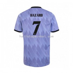 Real Madrid Voetbalshirt Eden Hazard 7 Heren Uit Tenue 2022-2023 Korte Mouw