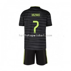 Real Madrid Voetbalshirt Eden Hazard 7 Kleuters/Kids Derde Tenue 2022-2023 Korte Mouw