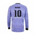 Real Madrid Voetbalshirt Modrić 10 Heren Uit Tenue 2022-2023 Lange Mouw