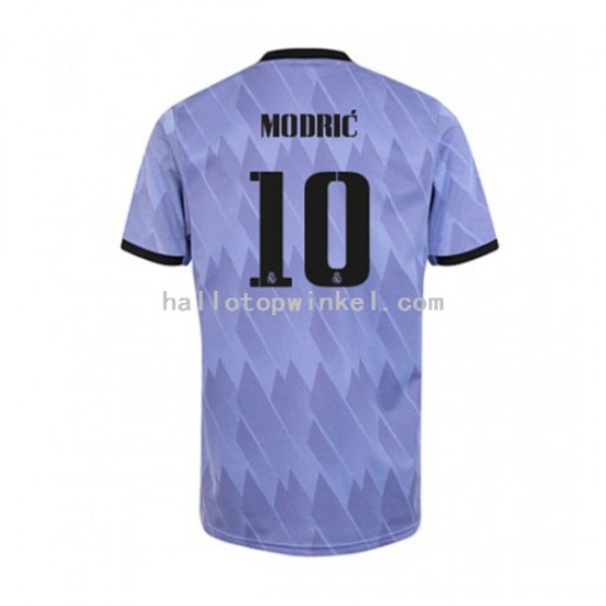 Real Madrid Voetbalshirt Modrić 10 Heren Uit Tenue 2022-2023 Korte Mouw