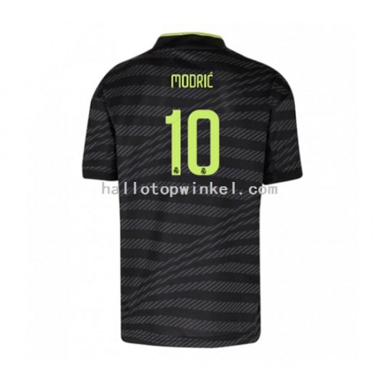 Real Madrid Voetbalshirt Modrić 10 Heren Derde Tenue 2022-2023 Korte Mouw